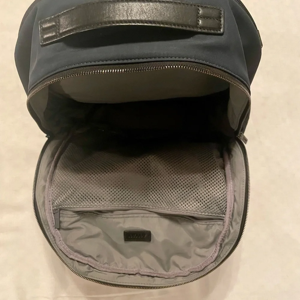 Away Men's Backpack in Navy and Gray